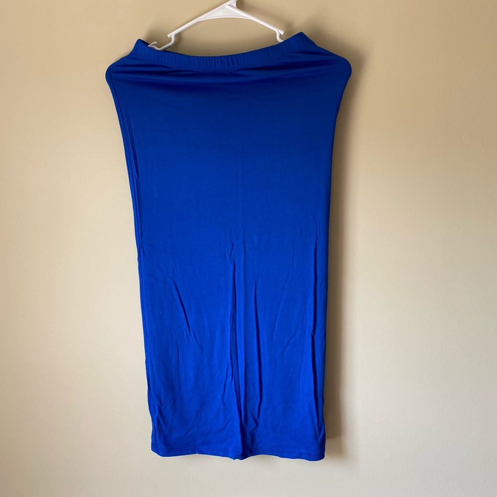 mini blue skirt/dress